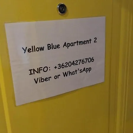 شقة Yellow Blue بودابست